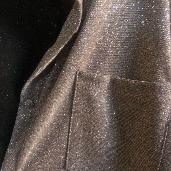 new glitter button down shirt - Picture 4 of 4